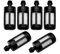 6 Filtri del Carburante per Motoseghe Stihl - Compatibile con Tubo da 0,31" (8mm) - Sostituisce Parte 0000 350 3504 - Per Modelli Stihl MS250 MS340 MS360 MS440 MS880