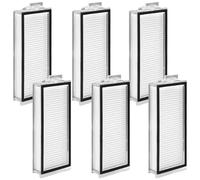 6 filtri HEPA per Roborock Q5 Max+/Q7 Max/ Q7 Max+/ Q7/ Q7+/ Q8 Max/ Q8 Max+/Q5 Pro/ Q5 Pro+/ T8 Robot Aspirapolvere Ricambio Filtri lavabili e riutilizzabili, potenti