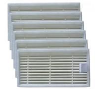 6 filtri per aspirapolvere lavabili compatibili con SilverCrest per SSR 3000 A1 Robot aspirapolvere per polvere fine e cattura particelle microscopiche