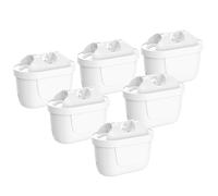 6 filtri per l'acqua compatibili con Brita Maxtra+ Plus, Maxtra Pro All-in-1, ricambio per bollitore Brita, cartucce filtranti dell'acqua Marella, riducono le impurità, cloro, PFA, calcare e odori