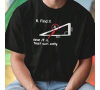 6 Find X Here It Is That Was Easy Maglietta da Uomo Casual Moda Confortevole Offerta Speciale Must Have Occasioni Multiple Stile Unico Imperdibile L,M,S,XL,XXL,XXXLTessuto in maglia