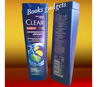 6 Flaconi CLEAR MEN Shampoo Rienergizzante Sport Antifororfora 225ml