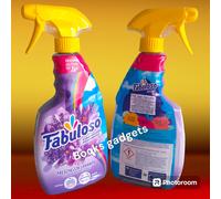 6 Flaconi Fabuloso Spray Sgrassatore Universale Freschezza di Lavanda 600ml