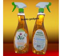 6 Flaconi Spray Chante Clair VERT Sgrassatore Universale Arancia e Zenzero 625ml