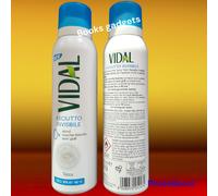 6 Flaconi Vidal Deo Spray Talco Asciutto Invisibile Deodorante 150ml
