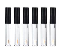 6 flaconi vuoti da 0,06 oz per eyeliner in plastica di alta qualit , flaconi per liquidi per la crescita delle ciglia, flaconi trasparenti per ma