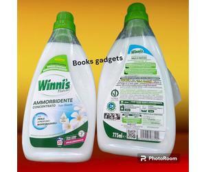 6 Flaconi Winni's Naturel Ammorbidente Concentrato Fiori Bianchi 775ml