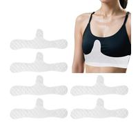 6 fodere per reggiseno in cotone da donna, riutilizzabili, sotto il seno, morbide e traspiranti per prevenire irritazioni e rimanere asciutti tutto il giorno