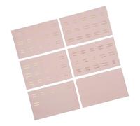 6 fogli con indici biblici, etichette laminate per la Bibbia, etichette decorative per studio, facili da leggere, per donne