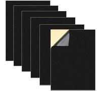 6 Fogli di schiuma autoadesiva, fogli di schiuma autoadesiva 300*200*1/2/3mm schiuma autoadesiva, stuoia del cuscinetto della schiuma di EVA con supporto adesivo per mobilia