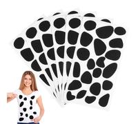 6 fogli puntini in feltro autoadesivi macchie dalmata adesivi in feltro