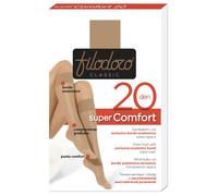 6 Gambaletti Filodoro den 20 denari da donna velati opachi Super Comfort calze