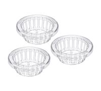 6" Giardino Rete Coppa,3pz Rotondo Scanalato Plastica Rete Pentola Cesto