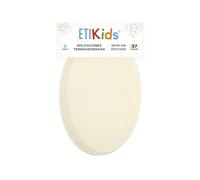 6 Ginocchiere termoadesive. Concentrati sulla protezione dei tuoi vestiti e sulla riparazione di pantaloni, giacche, maglioni e camicie. Misure 16x10 cm