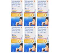 6 gocce nasali pediatriche Otrivin 10 ml - sollievo dalla congestione nasale ...
