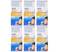 6 gocce nasali pediatriche Otrivin 10 ml - sollievo dalla congestione nasale ...