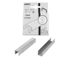 (6) Grapas 12 mm, de acero extremamento duro, 1000 pzas.