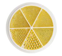 6 griglie oro argento unghie perline metallo unghie fascino arte belle decorazioni artistiche per la creazione di gioielli