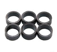 6 guarnizioni per iniettori di carburante per modelli con N54 N63 S63, kit di riparazione include 13538616079 13537585261 tipo, adatto a 135i 335i 550i 750Li X6 Z4 (sku)