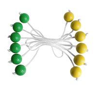 6 Hard Golfs Training Ballo Sostituzione Scariche Lanciano Palla da Gioco Palloni per Esterni da Giardino Golfs Che Lanciano Facili Usare La Sostituzione delle Scale