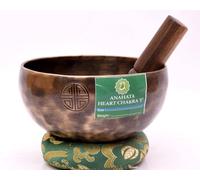 6'' Heart Chakras F Note Tuning Bowl-Full Moon Bowl-Handmade Tibetan Moon Bowl