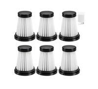 6 HEPA Filters for Moosoo K12 / K12 Pro / K13 Vacuum Cleaner & Genius Invictus One 1.0/2.0 Handheld