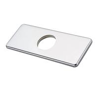 6 "Hole Cover Deck per Lavello Cucina Copertura Del Foro e Rubinetto Del Bagno di Alta Qualità Sostituzione In Acciaio Inox 3 Foro Piastra di Copertura Occhio