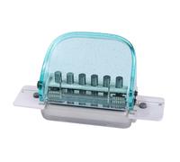 6 Hole Punch Ideal for Binding Notebook and Documents, Quick Positioni