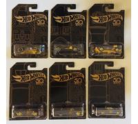 6 Hot Wheels 50 Challenging The Limits Since 1968 Rodger Dodger Bone Shaker etc.