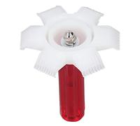 6 in 1 aletta del condizionatore d'aria pettine, condizionatore d'aria condensatore Fin raddrizzatore Fin raddrizzatore strumento di riparazione spazzola Cleaner