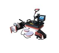 6 in 1 combo calore pressione macchina sublimazione premere la stampante della for trasferimento di digitale for custodie for maglietta tap tazza Robusta attrezzatura per saldatura