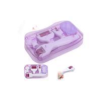 6 in 1 Derma Roller Salute Viso Cura della Pelle Micro Ago Kit Anti Invecchiamento