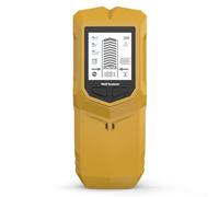 6-in-1 Digital Handheld Stud Finder, scanner da parete e legno con diverse modalità di scansione per cavi tubi in PVC (giallo)