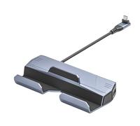 6 in 1 Dock Station Con USB A USB C 4K HDMI2.0 Uscita E Gigabit Porta Di Rete Per SteamDeck