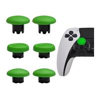 6 in 1 Edge controller swappable thumbstick di ricambio per controller PS5 Edge, tappi per controller Dualsense PS5, tappi per joystick analogico per controller PS5 Dualsense Edge (verde)