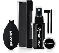 6-In-1 Kit Pulizia Vinile Di Kulloomii | Soluzione Per La Pulisci Dei Dischi In Vinile | Liquido Antistatico Per Vinili | Antistatico Spazzola | Pulitore Puntina Giradischi ecc.
