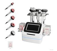 6 In 1 Macchina Cavitazione 40k per Scolpire Il Corpo, Dispositivo Bellezza Vuoto Radiofrequenza Ultrasuoni Lipolaser per Cura Del Viso Corpo Scultura Anticellulite Massaggiatore per Spa Salone
