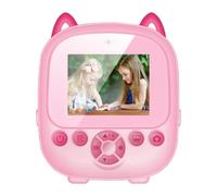 6 in 1 mini fotocamera di stampa istantanea, fotocamera di stampa Thermal wireless con stampa fotografica HD ricaricabile di tipo C for regali di compleanno di Natale 32 GB