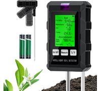 6 in 1 Misuratore PH Terreno, Misuratore Umidità Terreno, Misuratore Di Termomet