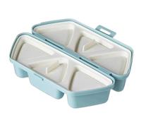 6 in 1 Onigiris Mold, 6 in One Onigiris Mold, Cute Rice Ball Shapes, Shapes Rice Ball Maker, Mess-Free, Suitable for Japanese Cuisine, Daily Cooking, Lunch Boxes & Family Meals (Blue)