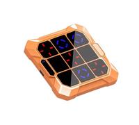6 in 1 Tic Toe Bolt Game Handheld Puzzle Game Console Gioco di Viaggio Gioco Per Crescita Educativa E Memoria