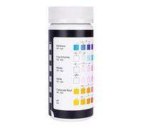 6-in-1 Water Quality Test Strips - Drinking Wate.r Test Strips - Pool Hot Tub T.est S.trips 50 Stri., Testing Water Quality, PH, Free Chlorine, Hardness And More