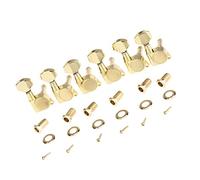 6-in-line Gold Guitar Tuners Machine Heads Tuning Pegs Keys Set Per Parti Di Chitarra Elettrica Piroli Accordatura per Chitarra