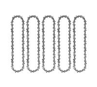 6-inch Chainsaw Chain Replacement 5-Pack per il taglio leggero di debito Compatibile con le catene wireless di 6 pollici