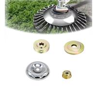 6 Inch Steel Wire Brush Cutter Trimmer Head, Steel Wire Trimmer Head for Weed Eater, Weed Wacker Attachments (D)