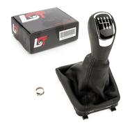 6 ingranaggi Pomello Del Cambio Cromo Manicotto Cuffia 3T0711113G per Skoda