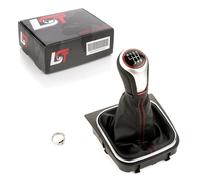 6 ingranaggi Pomello Del Cambio Cuffia Manuale Rosso 1K0711113BH per VW Scirocco