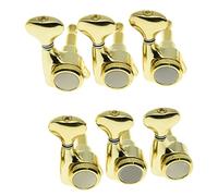 6 Inline 18:1 Guitar Locking Tuners Machine Heads Guitar Locking Tuning Keys Pioli Per La Maggior Parte Delle Chitarre Elettriche Piroli Accordatura per Chitarra (Color : 02)