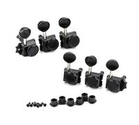 6 Inline Guitar Lock String Tuners Bloccaggio Tuning Key Pegs Machine Heads Parti di Ricambio Per Chitarra Elettrica