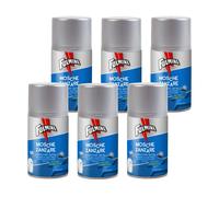 6 Insetticida Mosche Zanzare Spray 250ml Fulmine Ricarica
